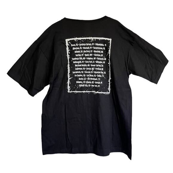 Vintage 90s Champ Label - 1995 JEFF BECK Concert Tour T-Shirt NOS Black Mens XL - Picture 2 of 6